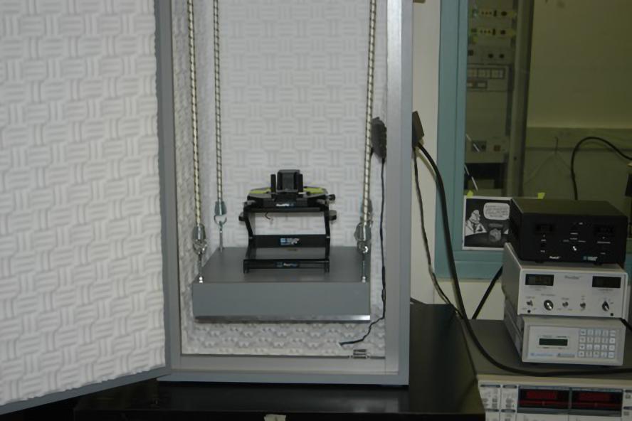electrochemical scanning tunneling microscopy equipment setup