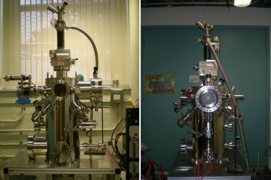T-P-D/T-P-R using a Quadrupole Mass spectrometer Hiden 3-F 300 A-M-U and a Low Energy Electron Diffraction, O-C-I Vacuum Microengineering Incorporated