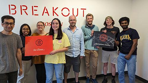 Sykes group takes a group outing to an escape room! - August 2023